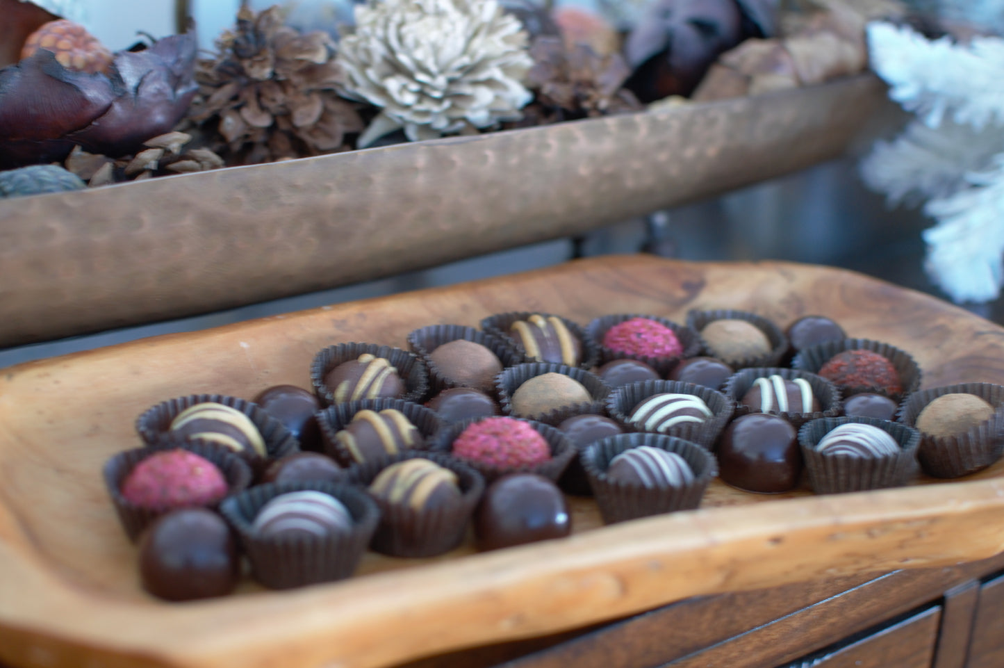 Chocolate Ganache Truffle Box -6 pieces/box