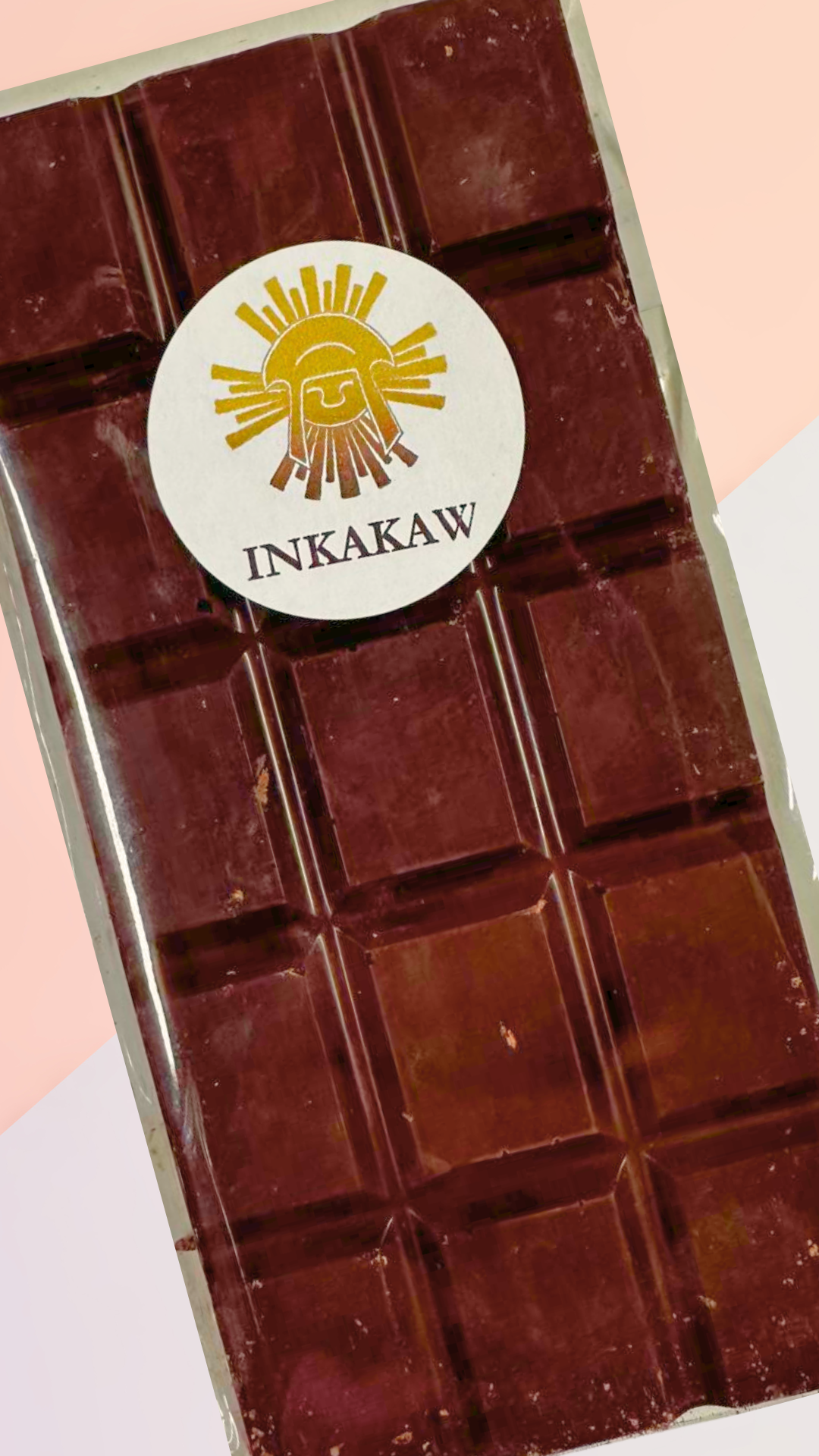 Handcrafted 100% Dark Chocolate Bar